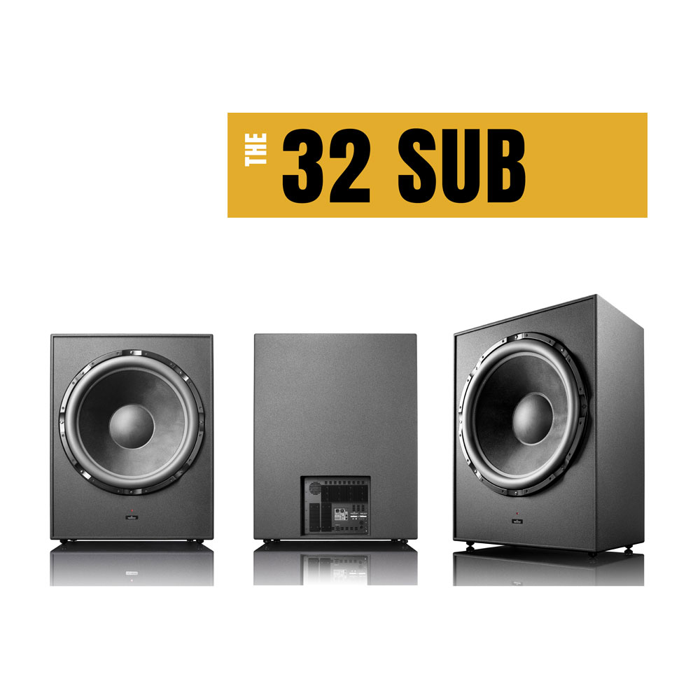 THE 32 SUB – INFRASONIC, 32″ woofer