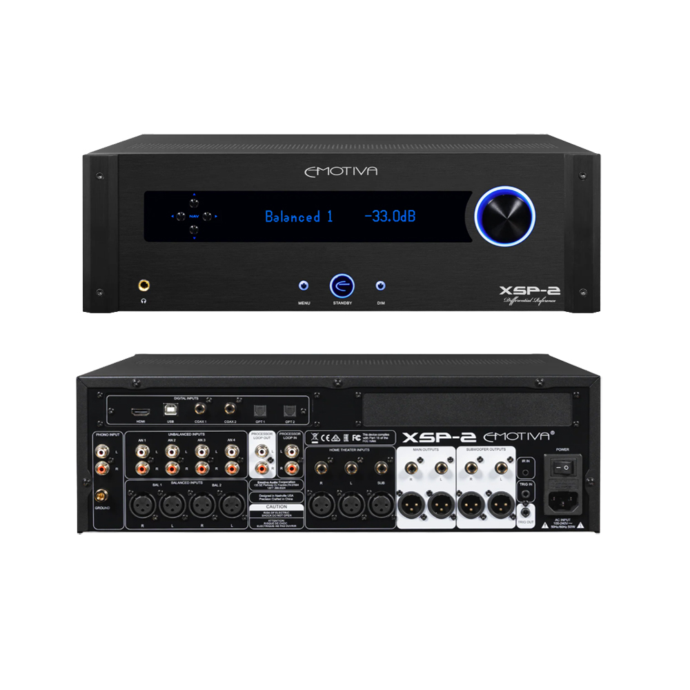 Emotiva XSP-2 Reference Stereo Preamplifier